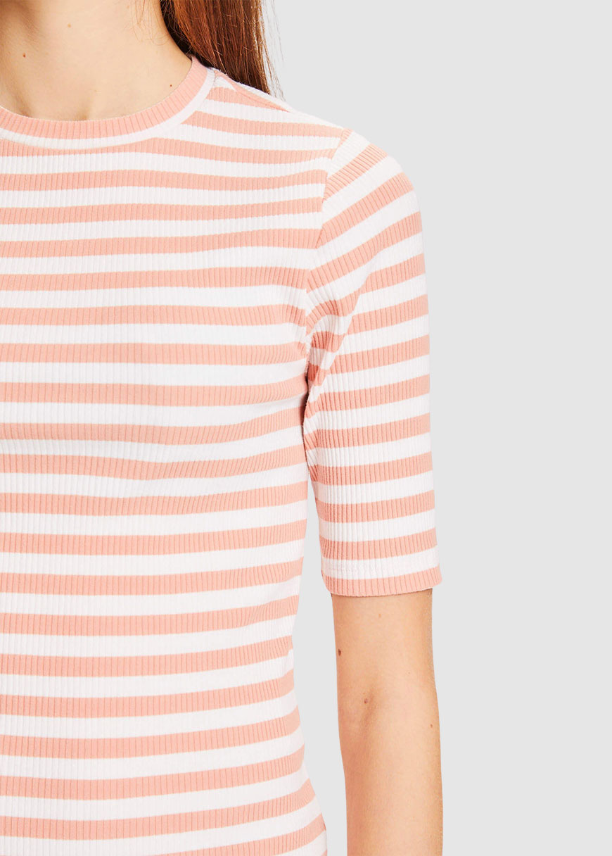 Canna Rib Tee Striped