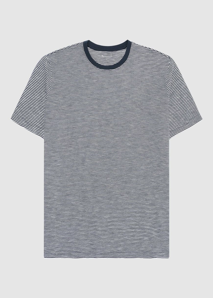 Regular Striped Basic Tee