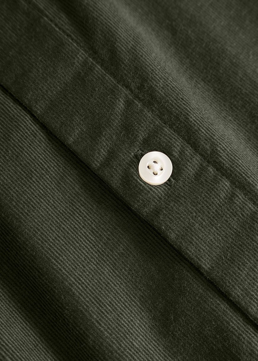 Regular Fit Corduroy Shirt