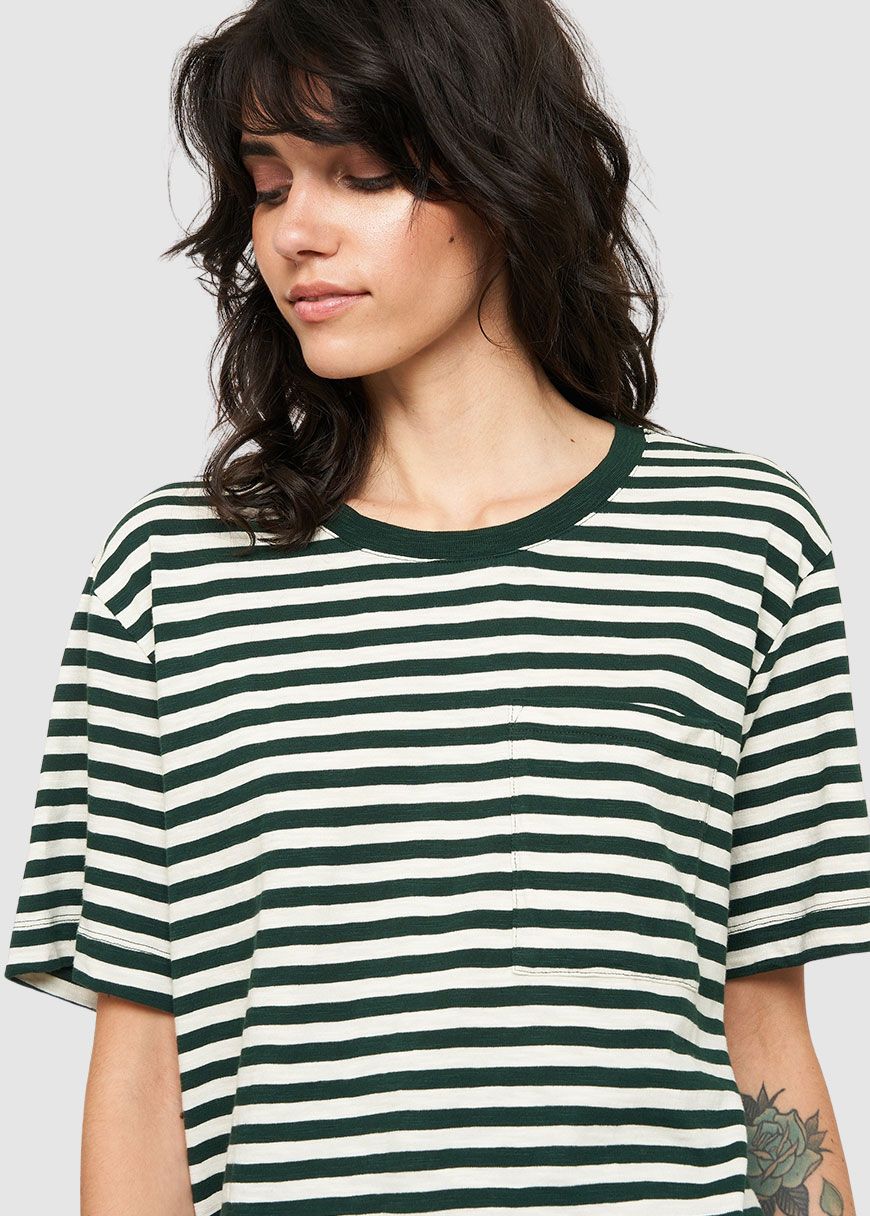 T-Shirt Waterlily Stripes