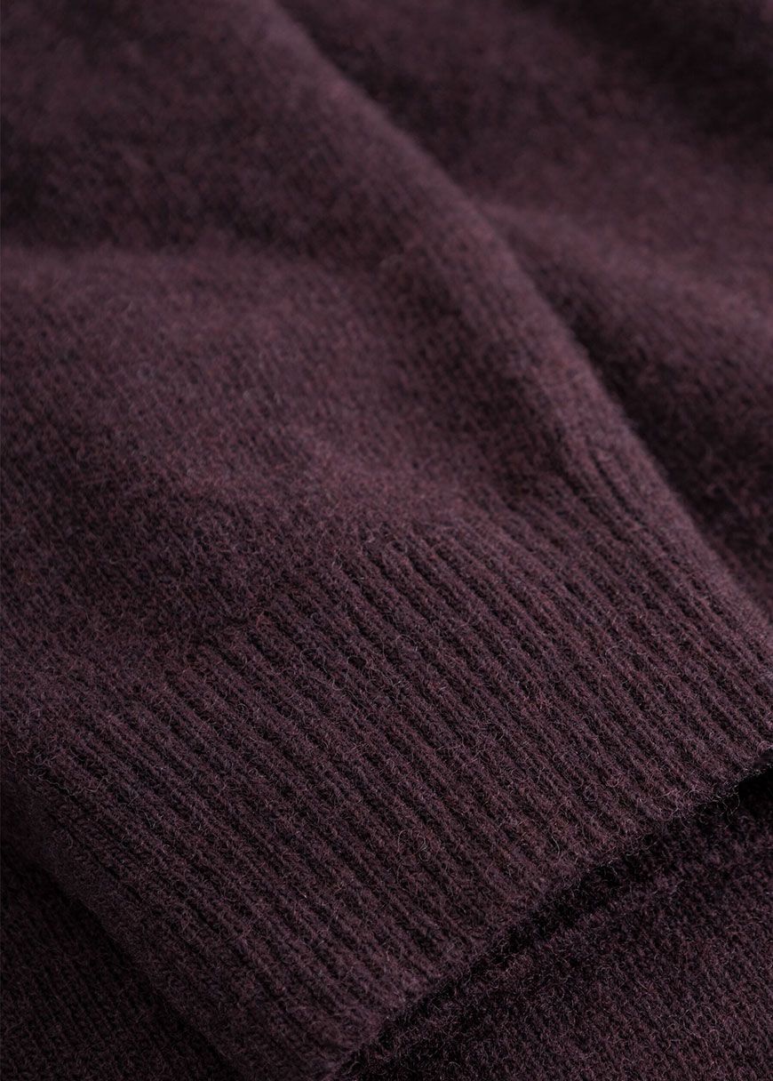 Roll Neck Wool Knit