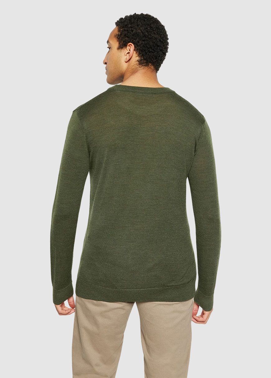 Regular Merino Knit Crew Neck