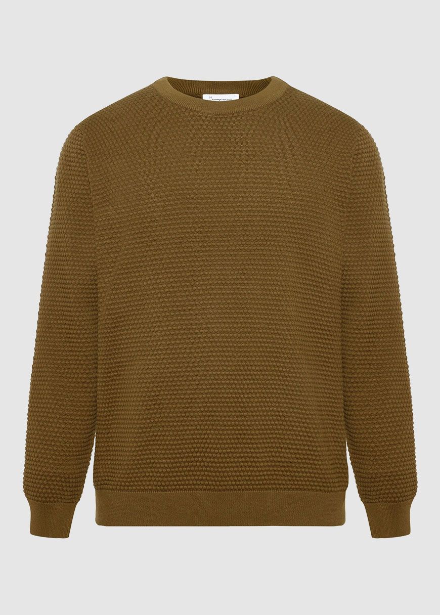 Vagn Regular Bubble Knit Crew Neck