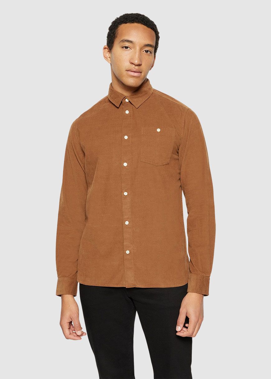 Regular Fit Corduroy Shirt