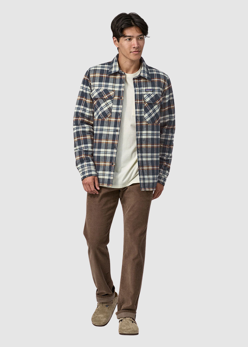 M's Insulated Organic Cotton MW Fjord Flannel Shirt